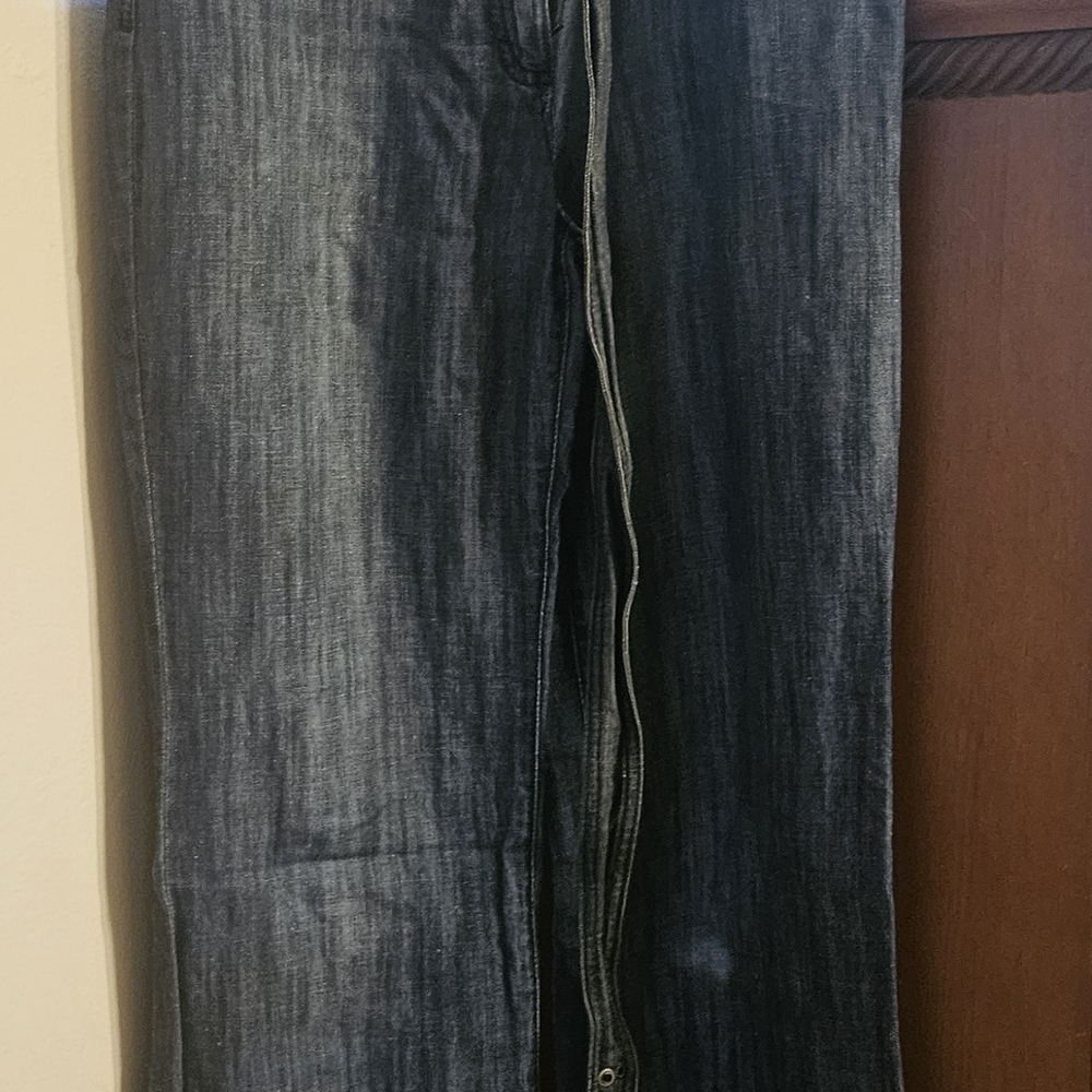 Tommy Hilfiger Dark Gray Wide Leg Pants